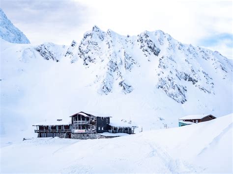 The Carpathian Mountains in winter - True Romania