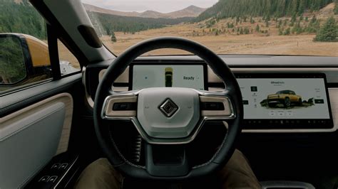 Rivian’s R1T features state-of-the-art HMI, designed, developed, and ...