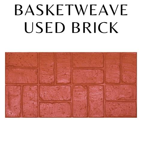 BASKETWEAVE USED BRICK – DCU