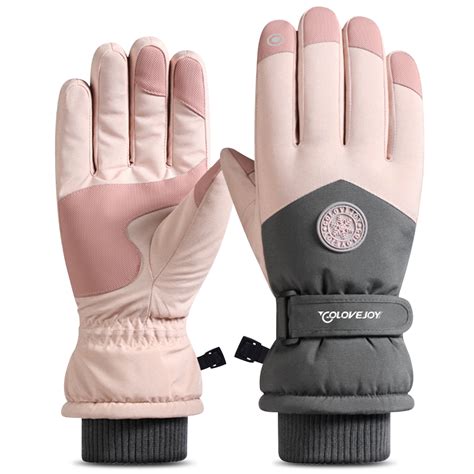 BUBABOX Winter Ski Snow Gloves for Men, Women, Youth,Touchscreen and ...