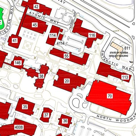 Florida State University Campus Map map by Avenza Systems Inc. - Avenza ...