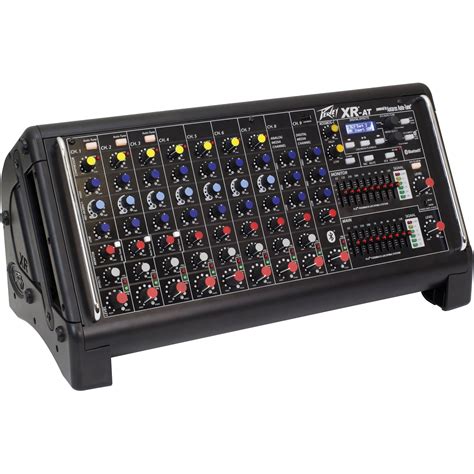 Peavey XR-AT 9-Channel Powered Mixer with Bluetooth 03612200 B&H