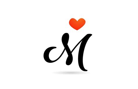 handwritten M alphabet letter icon logo design. Creative template for ...