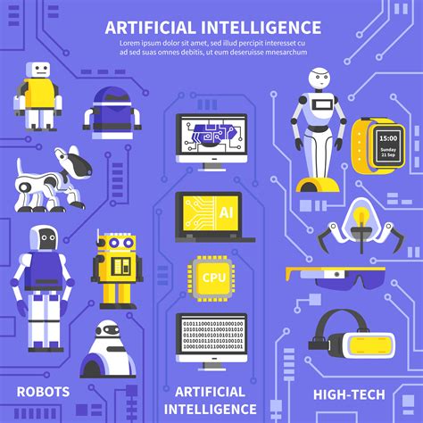 Artificial Intelligence Infographics 484247 Vector Art at Vecteezy