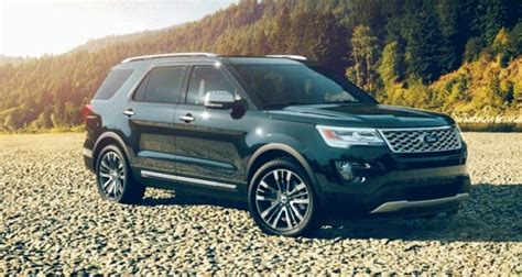 2016 Ford Explorer Colors