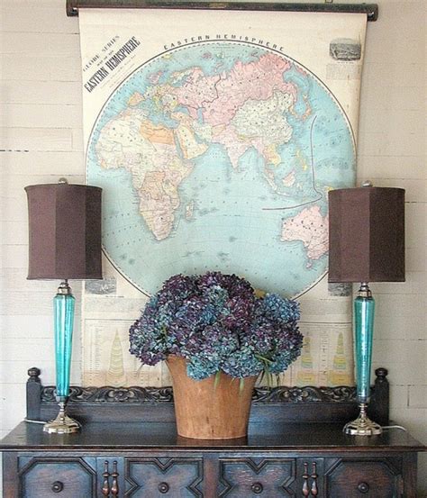 Fascinating Map Decor Ideas That Will Make You WOW