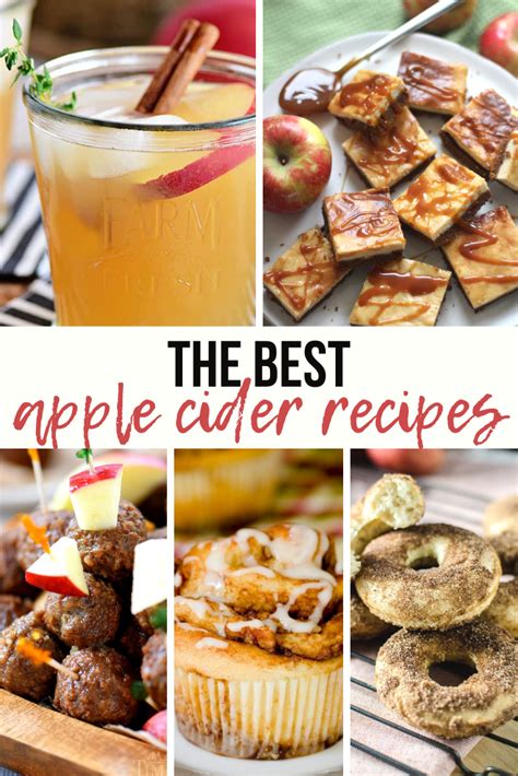 the best apple cider recipes 2 - A Grande Life