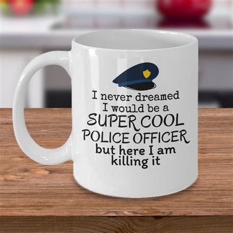 Super Cool Police Officer Funny Police Gifts Cop Gifts - Etsy