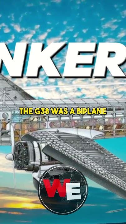 The Giant Airliner With Cabins In Its Wings Junkers G38 Aircraft Overview - YouTube