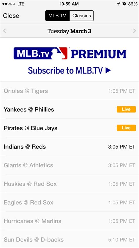 How to Watch MLB Spring Training Games Live