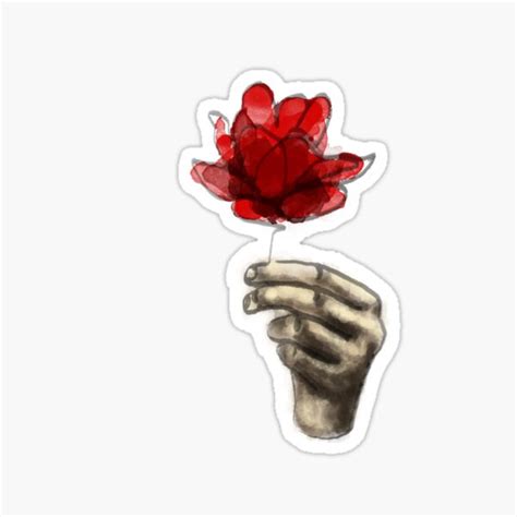 "Hadestown flower" Sticker for Sale by Not-a-ham | Redbubble