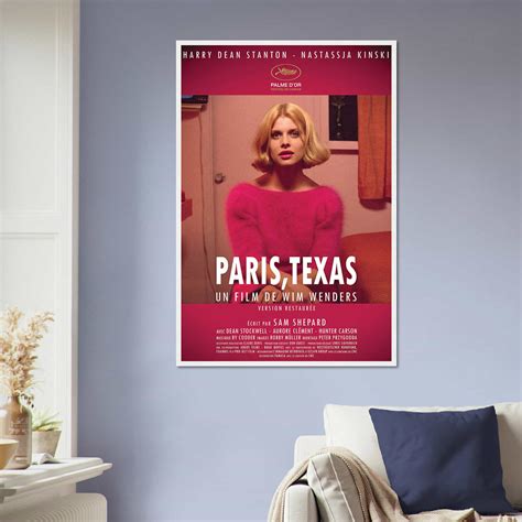 PARIS TEXAS Movie Poster, Paris Texas Classic Movie Poster, - Citiesbox