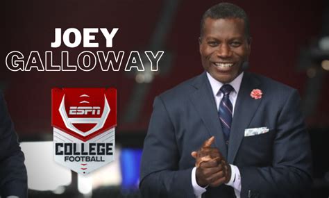 ESPN Re-Signs College Football Analyst Joey Galloway to Multi-Year ...