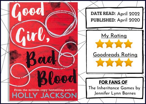 Good Girl, Bad Blood // Book Review - Books With Bunny