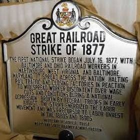 About - The Great Railroad Strike of 1877