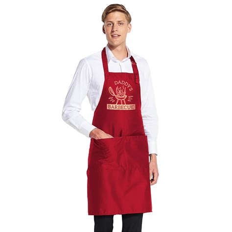 Apron With Print „Daddy's BBQ“ – Essential Cooking Tool For Every Chef