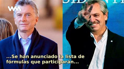 Elecciones de Argentina 2019: conoce todos los candidatos - YouTube