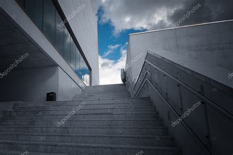 Modern concrete architecture stairs — Stock Photo © michalski78 #48931133