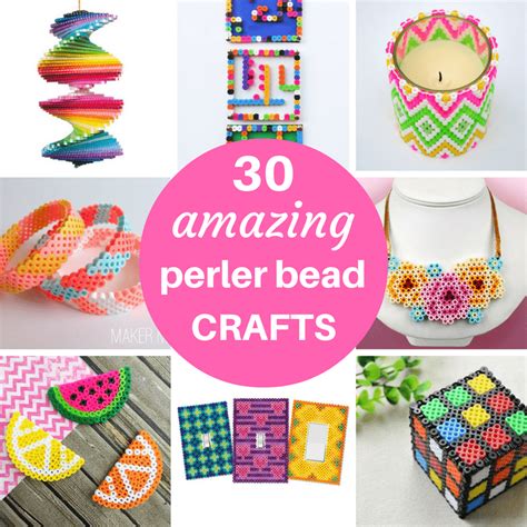 A roundup of 30 amazing perler bead ideas, crafts, home decor, jewelry