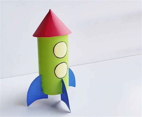 Homemade Rocket Craft For Kids · The Inspiration Edit