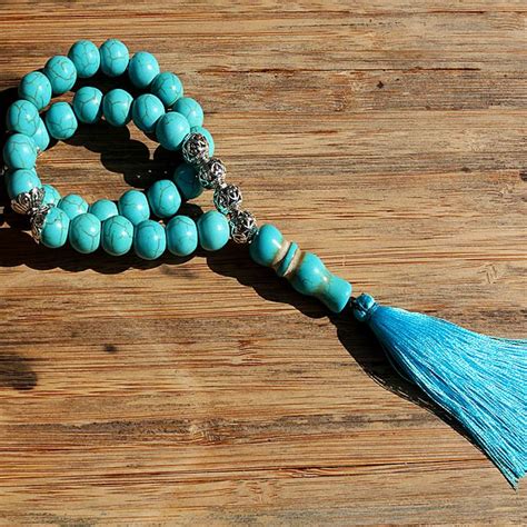 Aliexpress.com : Buy 10mm stone Bead tassel pendant 33 Prayer Beads Islamic Muslim Tasbih Allah ...