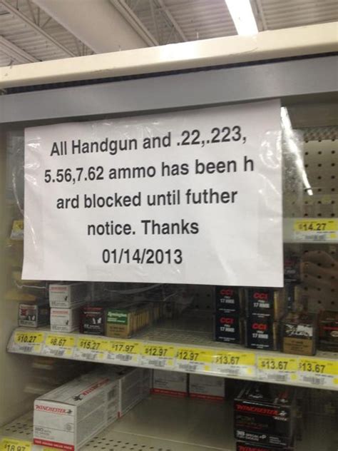 Walmart & Ammunition | The Weapon Blog