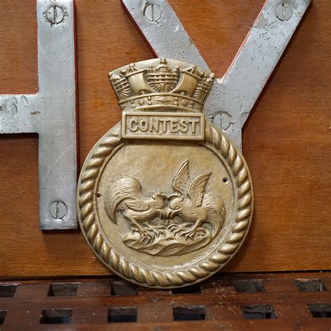 HMS Contest Boat Badge – 1944 – Trinity Marine