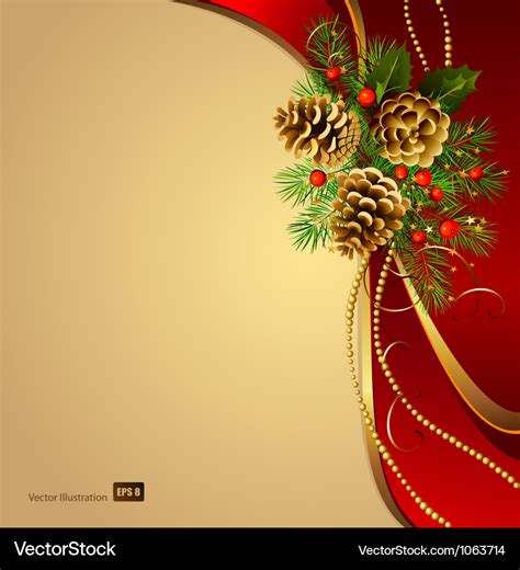 Christmas background Royalty Free Vector Image