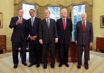 U.S. Presidents of the 1990s and 2000s (41 to 44)