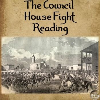 Republic of Texas: Council House Fight Reading by Engaging History ...