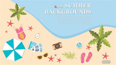 Powerpoint Summer Templates