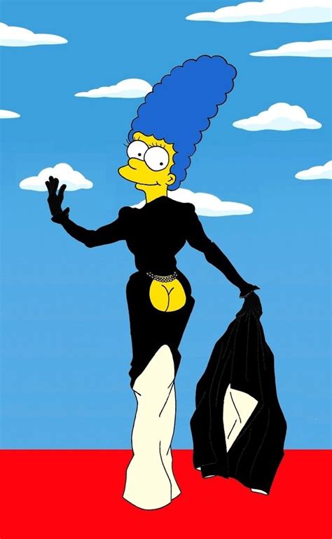 Marge Simpson Models The Most Iconic Fashion Poses Of All Time | Marge simpson, Simpsons ...