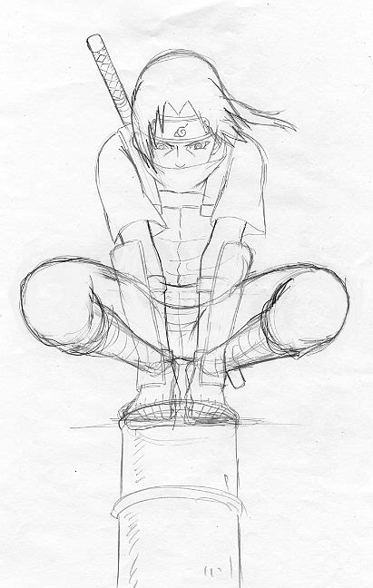 Itachi Sketch by moonsaber59 on DeviantArt