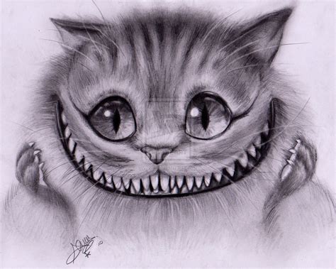 Cheshire Cat Drawing at GetDrawings | Free download