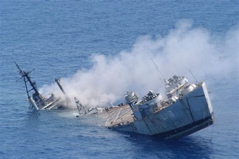 Image - Sinking-Navy-Ship2.jpg | Alternative History | FANDOM powered by Wikia