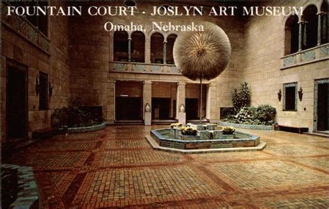 Fountain Court - Joslyn Art Museum Omaha, NE