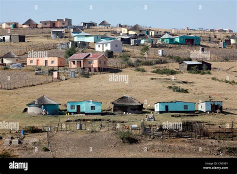 Rural housing in the Transkei, Eastern Cape, South Africa Stock Photo - Alamy