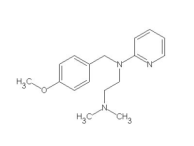 Pyrilamine - 91-84-9, C17H23N3O, density, melting point, boiling point, structural formula ...