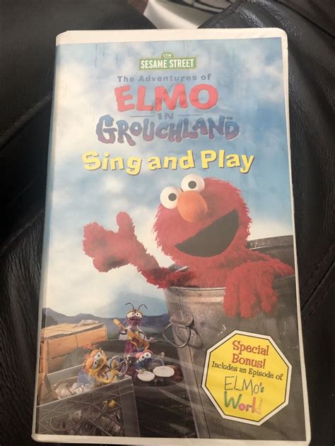 Sesame Street The Adventures of Elmo in Grouchland:Sing and Play(VHS ...