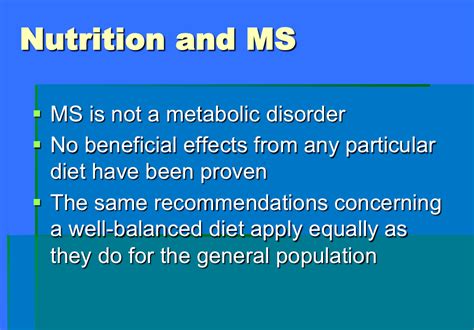 Diets in Multiple Sclerosis – Diet Your MS