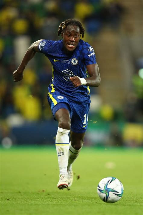 Trevoh Chalobah Chelsea - A composed figure with the ball, chalobah's ...