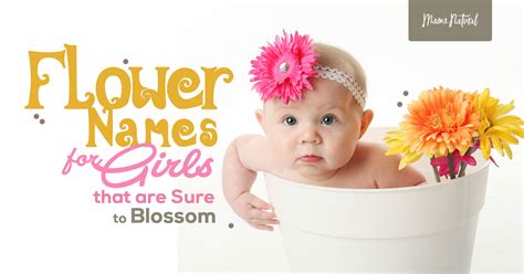 Flower Names for Girls that are Sure to Blossom - Mama Natural