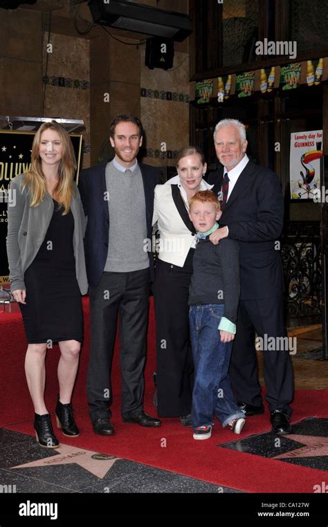 Malcolm mcdowell and family hi-res stock photography and images - Alamy