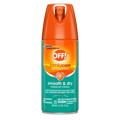 OFF! FamilyCare Insect Repellent I, Smooth & Dry, 2.5 oz, 1 ct ...