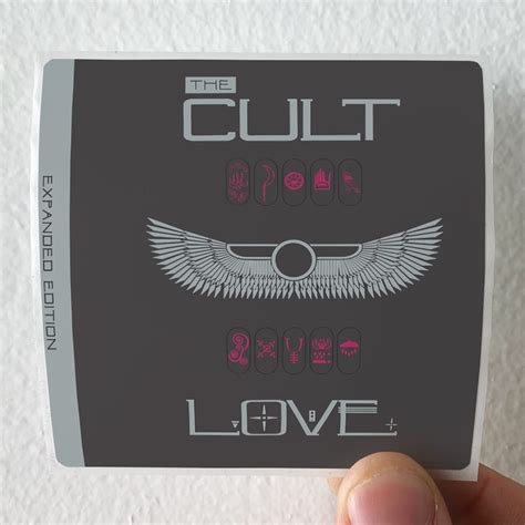 The Cult Love Album Cover Sticker