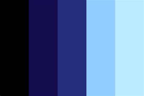 Sapphire Night Skies Color Palette | Sky color, Color palette, Night skies