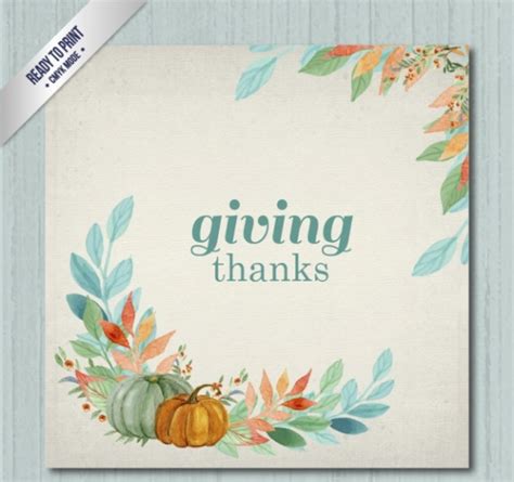 Watercolor Thanksgiving Cards at GetDrawings | Free download