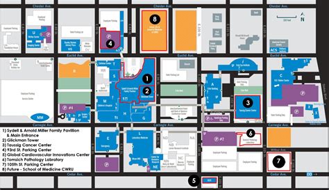 Cleveland Clinic Interactive Campus Map