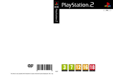 Playstation 2 Cover PAL ( Template ) by Essinay on DeviantArt