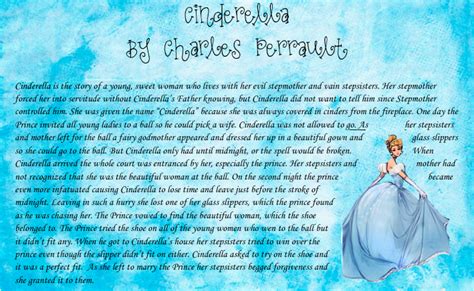 Summary of Cinderella | Evil stepmother, Cinderlla, Cinderella